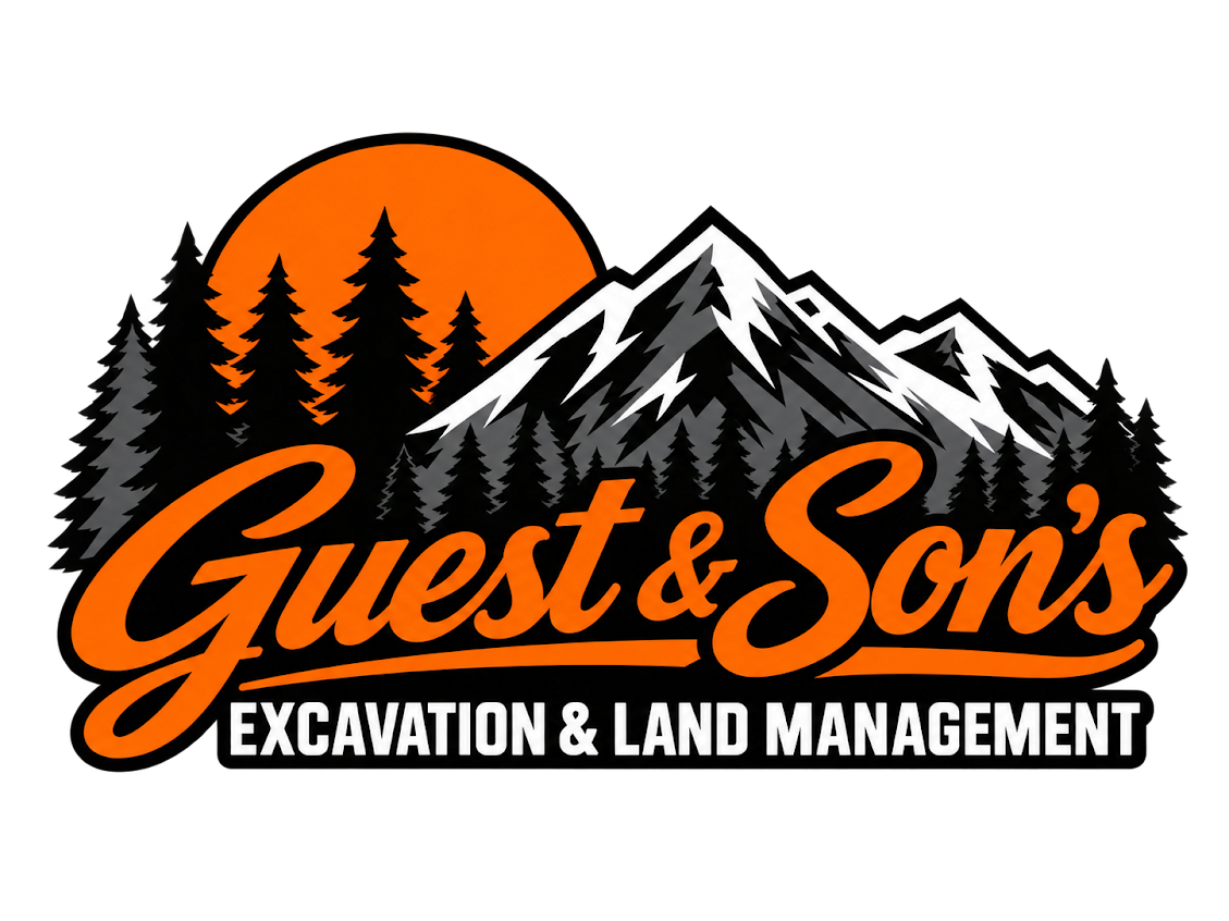 Guest & Son's Excavation & Land Management logo